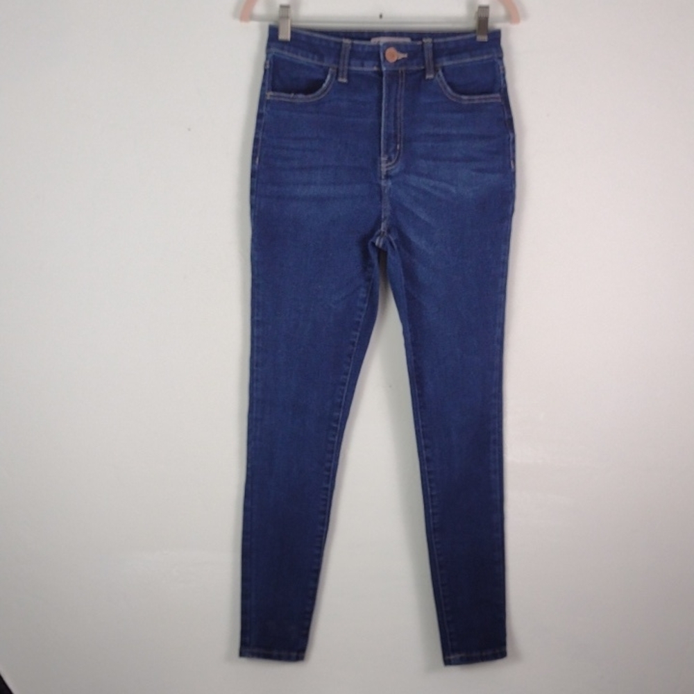 Classic Highest Rise Jeggings Dark Blue Like New Gorgeous Fit Jeans
